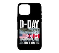 D-Day Normandy Beaches France June 6 1944 Forever Honored Case for iPhone 16 Pro Max