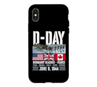 D-Day Normandy Beaches France June 6 1944 Forever Honored Case for iPhone X/XS