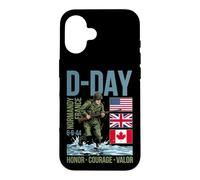 D-Day Normandy France June 6, 1944 Storming The Beach Case for iPhone 16