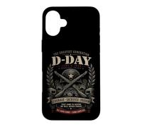 D-Day Normandy France June 6, 1944 The Greatest Generation Case for iPhone 16 Plus