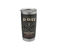 D-Day Normandy France June 6, 1944 The Greatest Generation Stainless Steel Insulated Tumbler