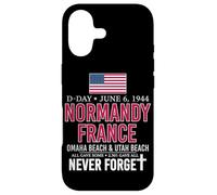 D-Day Normandy France Omaha Beach Utah Beach Never Forget Case for iPhone 17