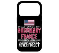 D-Day Normandy France Omaha Beach Utah Beach Never Forget Case for iPhone 17 Pro