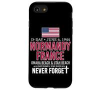 D-Day Normandy France Omaha Beach Utah Beach Never Forget Case for iPhone SE (2020) / 7/8