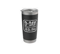 D-Day Normandy World War II Commemorative Stamp Stainless Steel Insulated Tumbler