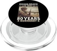 D-day Omaha Beach 1944 Normandy D-day 80th Anniversary PopSockets PopGrip for MagSafe
