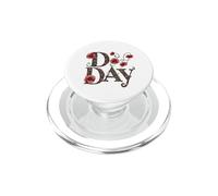 D-day, Poppies, Normandie, June 6, 2024, 1944-2024 PopSockets PopGrip for MagSafe