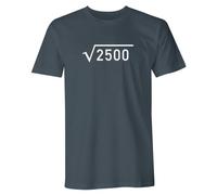 D Design Invent Print! 50th Birthday Gift T-Shirt for Men Gift Idea Vintage Tee T Shirt Keepsake Present for 50 Year Old (UK, Alpha, L, Regular, Regular, Charcoal)