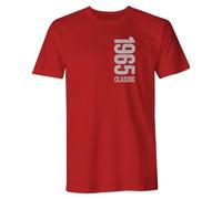 D Design Invent Print! 60th Birthday Shirt for Men Gift Idea Keepsake Tee T Shirt T-Shirt Happy Birthday Present for Age 60 Year Old (UK, Alpha, L, Regular, Regular, Red)