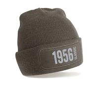 D Design Invent Print! 70th Birthday Gift Hat Gift for Men Women Vintage Beanie Keepsake Age 70 Present Gift Idea One Size Fits All (Acrylic, Grey)