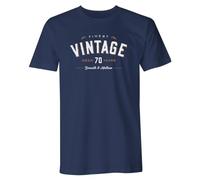 D Design Invent Print! 70th Birthday T-Shirt for Men Gift Idea Keepsake Tee T Shirt Present for Age 70 Year Old (UK, Alpha, L, Regular, Regular, Navy)