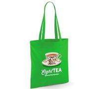 D Design Invent Print! 80th Birthday Gift Bag Funny Gift for Women Tote Shopping Age 80 Present 42cm x 38cm (Green)
