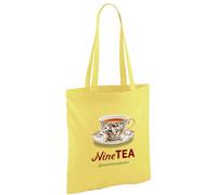 D Design Invent Print! 90th Birthday Gift Bag Funny Gift for Women Tote Shopping Age 90 Present 42cm x 38cm (Lemon)