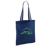 D Design Invent Print! Avro Lancaster Gift Shopping Bag WWII Aircraft Gift Keepsake For Men and Women 42cm x 38cm (Navy)