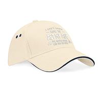 D Design Invent Print! Birthday Hat Gift for Men Keepsake Baseball Cap Act My Age 18th 21st 30th 40th 50th 60th 65th 70th 75th 80th 90th Present (Putty)