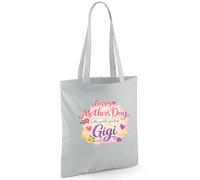 D Design Invent Print! Gigi Gift Bag, Mother’s Day Present - 42cm x 38cm (Grey)