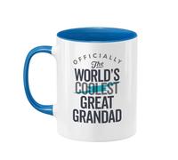 D Design Invent Print! Great Grandad Mug Gift Present Keepsake Coffee Drinking Cup for Great Grandad 11oz