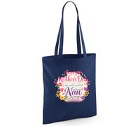 D Design Invent Print! Nan Gift Bag, Mother’s Day Present - 42cm x 38cm (Blue)