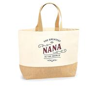 D Design Invent Print! Nana Gift Bag Tote Shopping Bag Birthday Gift Present for Nana Keepsake Idea - Size: 36 x 34 x 13 cm