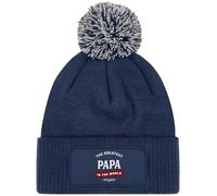 D Design Invent Print! Papa Gift Beanie Bobble Hat Cap for Birthday Xmas Present Father's Day Keepsake - one Size fits All