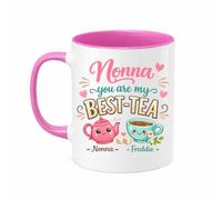 D Design Invent Print! Personalised Nonna Gift Best-Tea Mug Present Keepsake for Mother's Day - 11oz Capacity