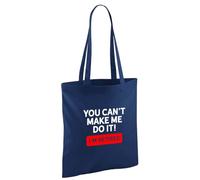 D Design Invent Print! Retirement Gift Bag Tote for Men Women Mum Dad Funny Joke Present Gift Idea Retired Retire Age Keepsake Shopping Bag (Navy)