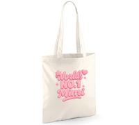 D Design Invent Print! World's No.1 Mimi Gift Set, Cotton Tote Bag with Matching Socks, Perfect Birthday or Xmas Present, Keepsake for Mimi (Natural Bag Only)