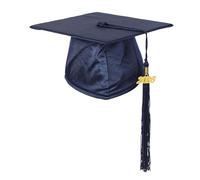 D DODOU Shiny Preschool Kindergarten Graduation Cap & Tassel 2026 (Navy)