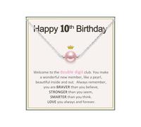 D Dongjiangjin Gift 10 Year Olds Girls Gifts Age 10th Birthday Decoration