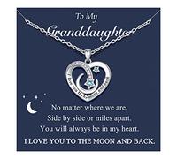 D Dongjiangjin Gift Granddaughter Gifts from Grandma Teen Girls Jewellery Gifts for 8 12 13 15 Year Old Birthday Christmas Stocking Fillers for Teenage Girls Necklace
