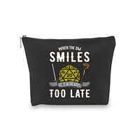 D Dragons Dice Pouch When The DM Smiles It's Already Too Late D & D Accessory Pouch Bag