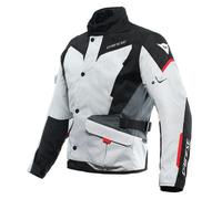 D-Dry Dainese Tempest 3 Glacier-Gray/Black/Lava-Red Jacket