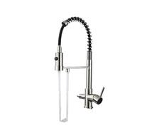 d DualFunction Kitchen Water Filter Faucet Rotating Tap for Drinking Water Mixer with Two Spouts Premium Quality Kitchen Sink Faucet