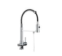 d DualFunction Kitchen Water Filter Faucet Rotating Tap for Drinking Water Mixer with Two Spouts Premium Quality Kitchen Sink Faucet
