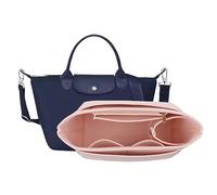 D.DUO Bag Organizer, Purse Insert Organizer For Longchamp Le Pliage Neo Crossbody Bag (Pink, Medium)