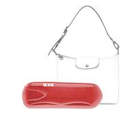 D.DUO Handbag Purse Insert Organizer, Felt Purse Organizer With Zipper Pocks, Suitable for Crossbody Bags, Shoulder Bags, Handbags Bag Organizer (Pink)
