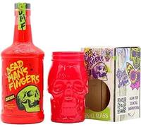 D.ead Man's Fingers Rum - Includes Skull Glass (70cl, Cherry Rum)