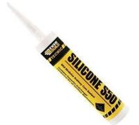 (D) Everbuild S50Man Silicone, Manhattan Grey, 310 Ml