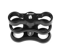 D&F Aluminum Ball Clamp Mount Clip Adapter for GoPro Hero 5/4/3+/3 Arm Accessories connection