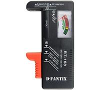 D-FantiX Battery Tester, Universal Battery Checker Small Battery Testers for AAA AA C D 9V 1.5V Button Cell Household Batteries Model BT-168