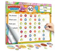 D-FantiX Magnetic Dinosaur Reward Chart, Behavior Chart for Boys & Girls