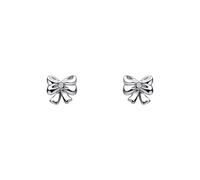 D for Diamond Bow with Diamond Stud Earrings 0.58 x 0.6cm
