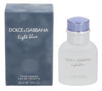 DolceandGabbana Light Blue Pour Homme Eau de Toilette Spray 40ml