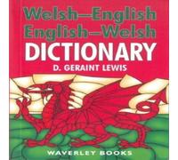 D. Geraint Lewis Welsh-English Dictionary, English-Welsh Dictionary Paperback Book in White D. Geraint Lewis White