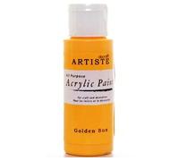 D-Golden Sun docrafts Artiste All Purpose Acrylic Craft Paint - 59ml
