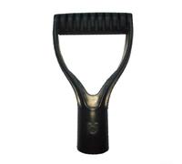 D Grip Handle Replacement for Spade Shovel Rake - Ergonomic Plastic Garden Tool Shaft 31mm Fit Digging Snow Scoop Accessory(Black)