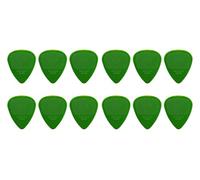 D-Grip plectrum/pick, 351 shape, 0.53 mm, green, pack of 12