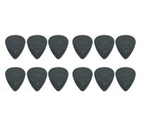 D-Grip plectrum/pick, 351 shape, 1.00 mm, gray, 12 pieces