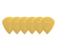 D-Grip plectrum/pick, Jazz B medium shape, 0.88 mm, cream, 6 pieces