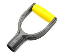 D Grip Shovel Handle Made from For Durable Material, Ergonomically Designed for Comfortable Use Outdoors (Yellow and Black)